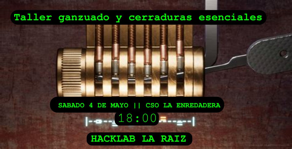 Ganzuado y cerraduras