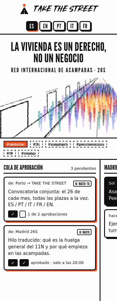 Deck en móvil